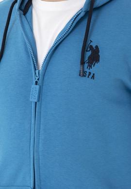 Erkek Kobalt Mavi Örme Hırka - 50253132061