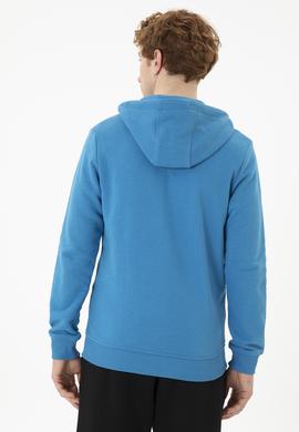 Erkek Kobalt Mavi Örme Hırka - 50253132061