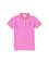 Kız Çocuk Menekşe Polo Yaka Basic Tişört