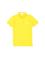 Kız Çocuk Sarı Polo Yaka Basic Tişört