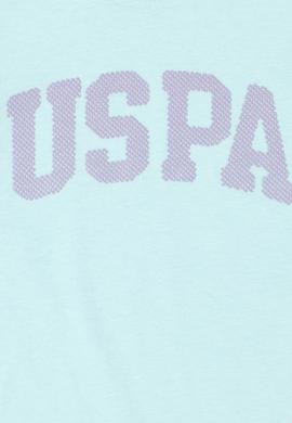 Kız Çocuk Su Yeşili Basic Tişört - 50283360037