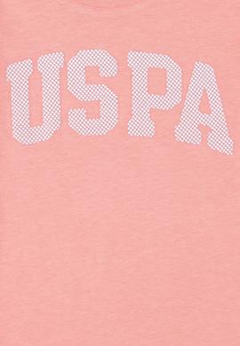 Kız Çocuk Neon Pembe Bisiklet Yaka Basic Tişört - 50283360141