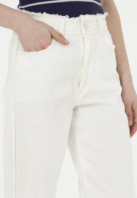 Kadın Ekru Jean Pantolon - 50265320011