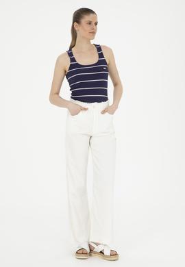 Kadın Ekru Jean Pantolon - 50265320011