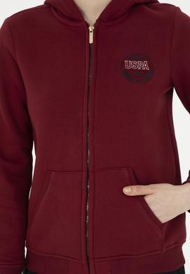 Kadın Bordo Sweatshirt - 50272076010