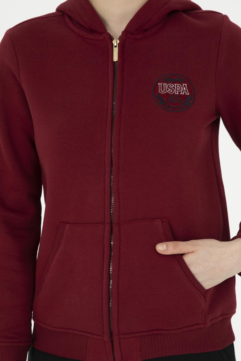 Kadın Bordo Sweatshirt - 50272076010