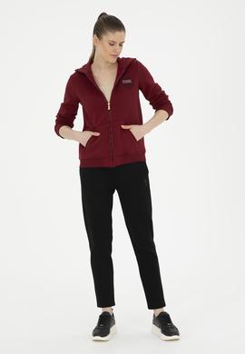 Kadın Bordo Sweatshirt - 50272076010
