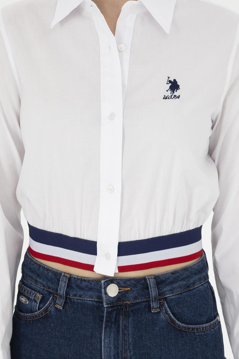 Kadın Beyaz Uzun Kollu Gömlek