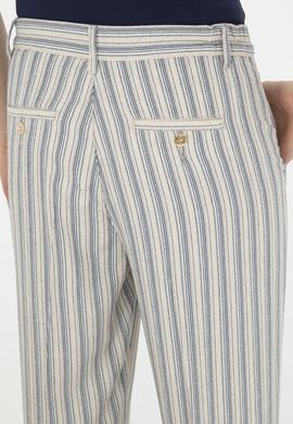 Kadın Lacivert Kanvas Pantolon - 50281789002