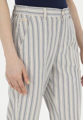 Kadın Lacivert Kanvas Pantolon - 50281789002