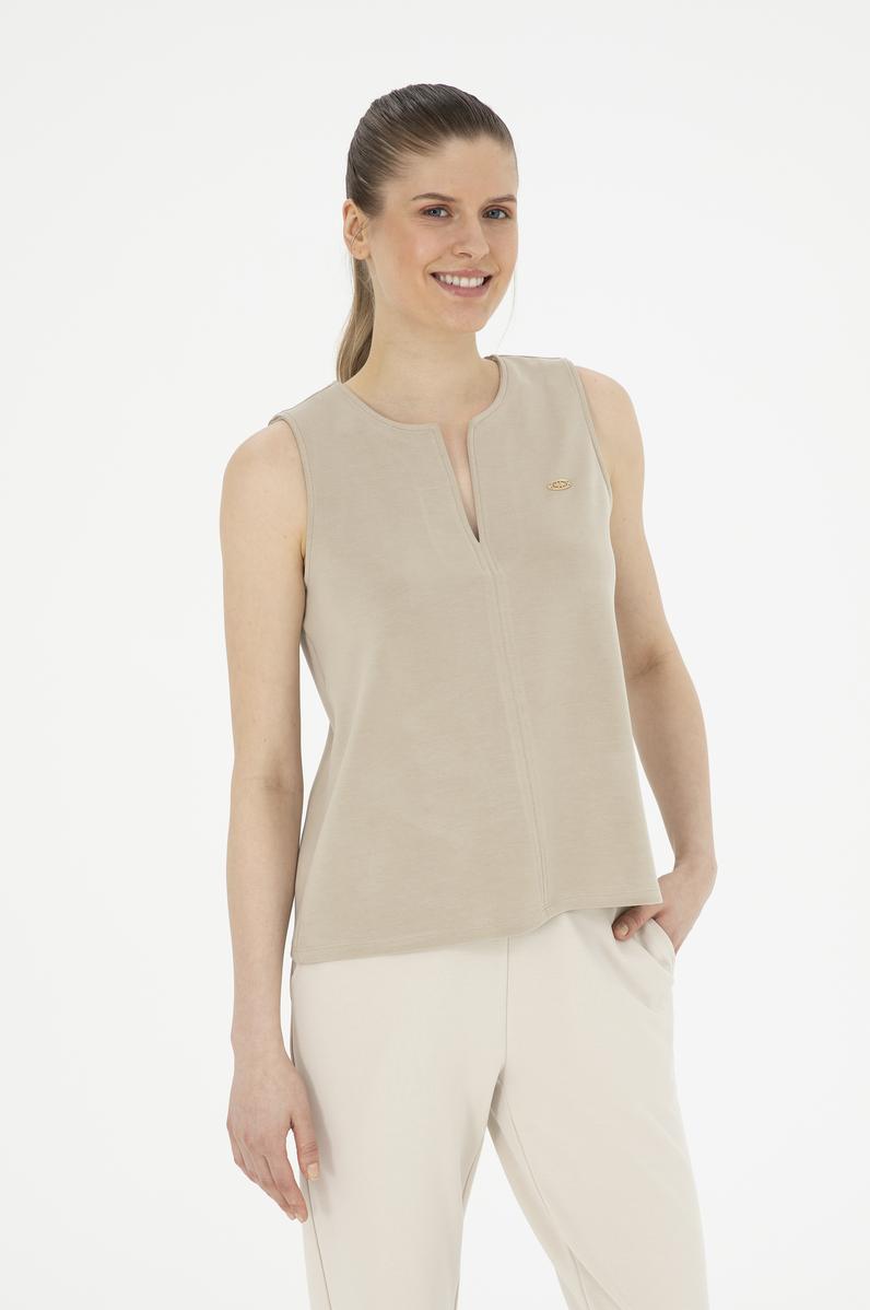 Kadın Açık Haki Tişört