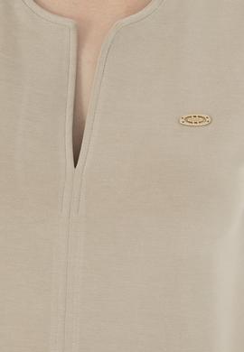 Kadın Açık Haki Tişört - 50282730021