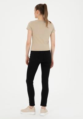 Kadın Siyah Jean Pantolon - 50282816004