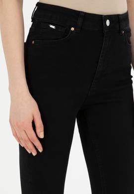 Kadın Siyah Jean Pantolon - 50282816004