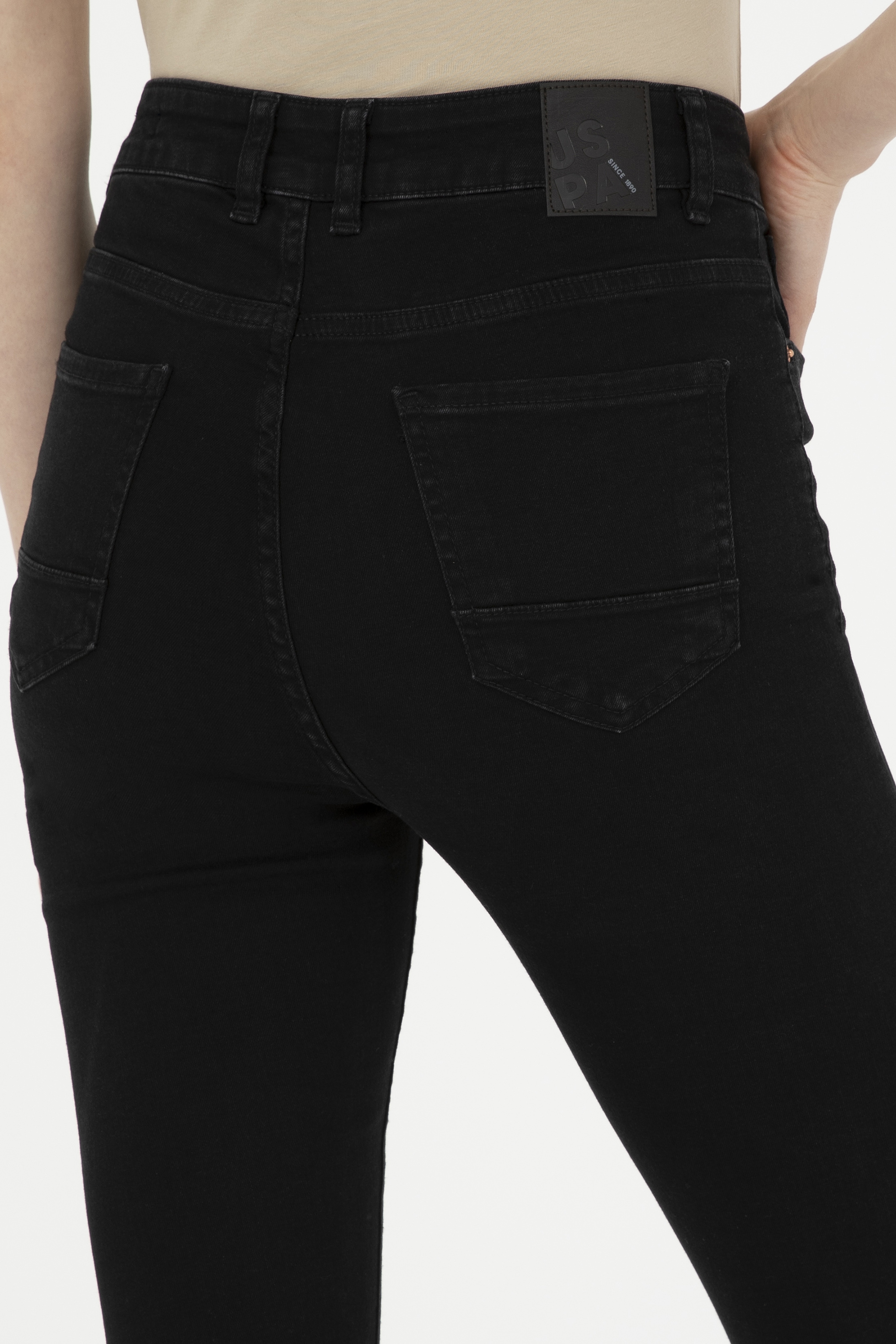 Kadın Siyah Jean Pantolon - Image 7