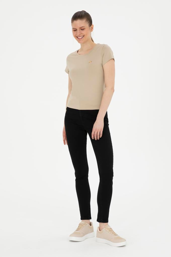 Kadın Siyah Jean Pantolon