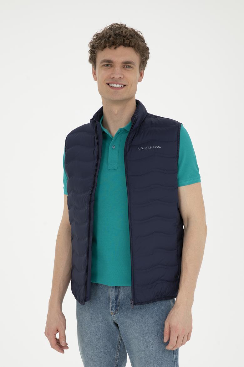 Erkek Lacivert Yelek