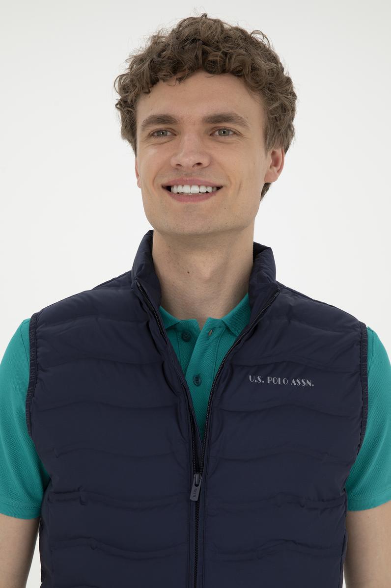 Erkek Lacivert Yelek