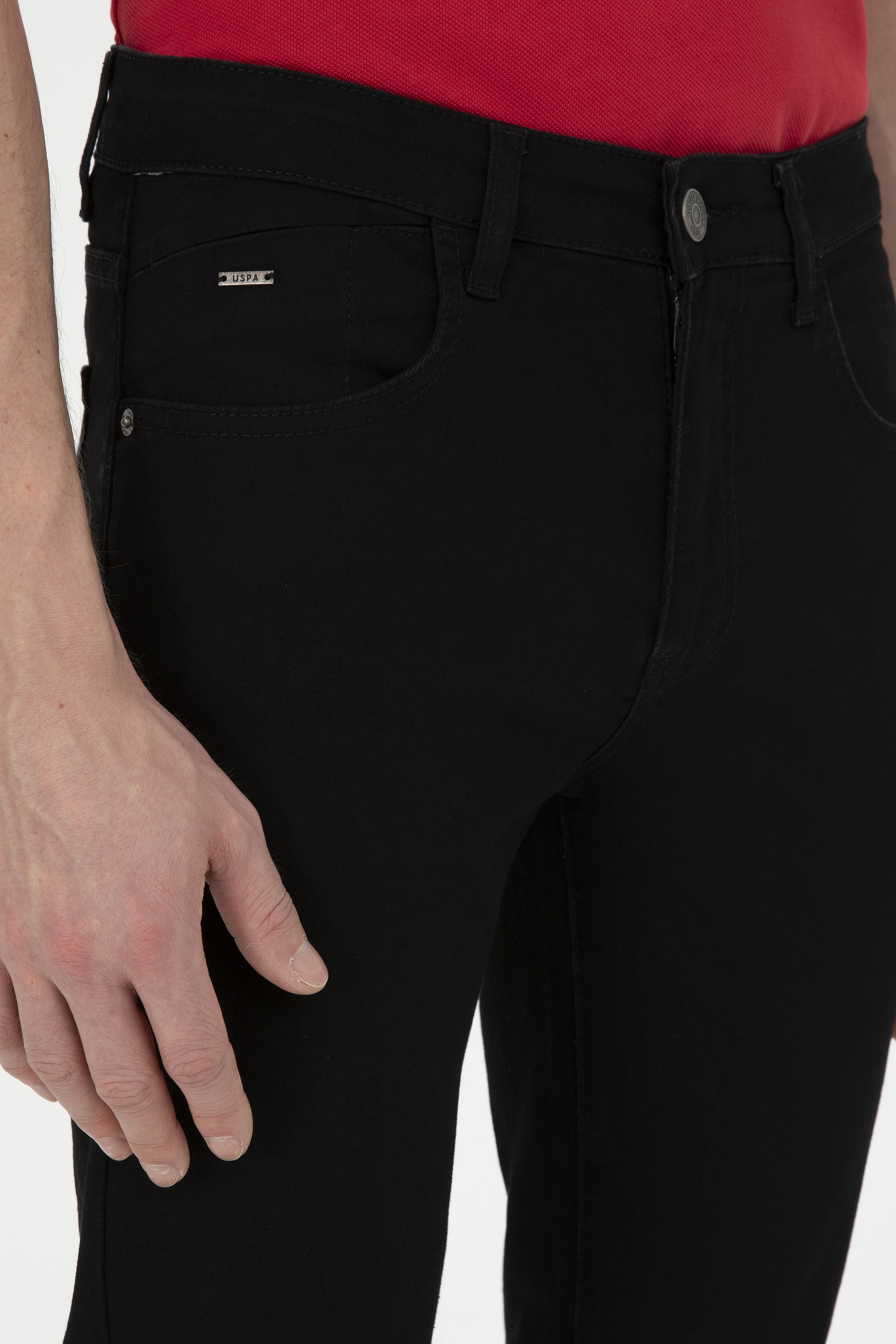 Erkek Siyah Jean Pantolon