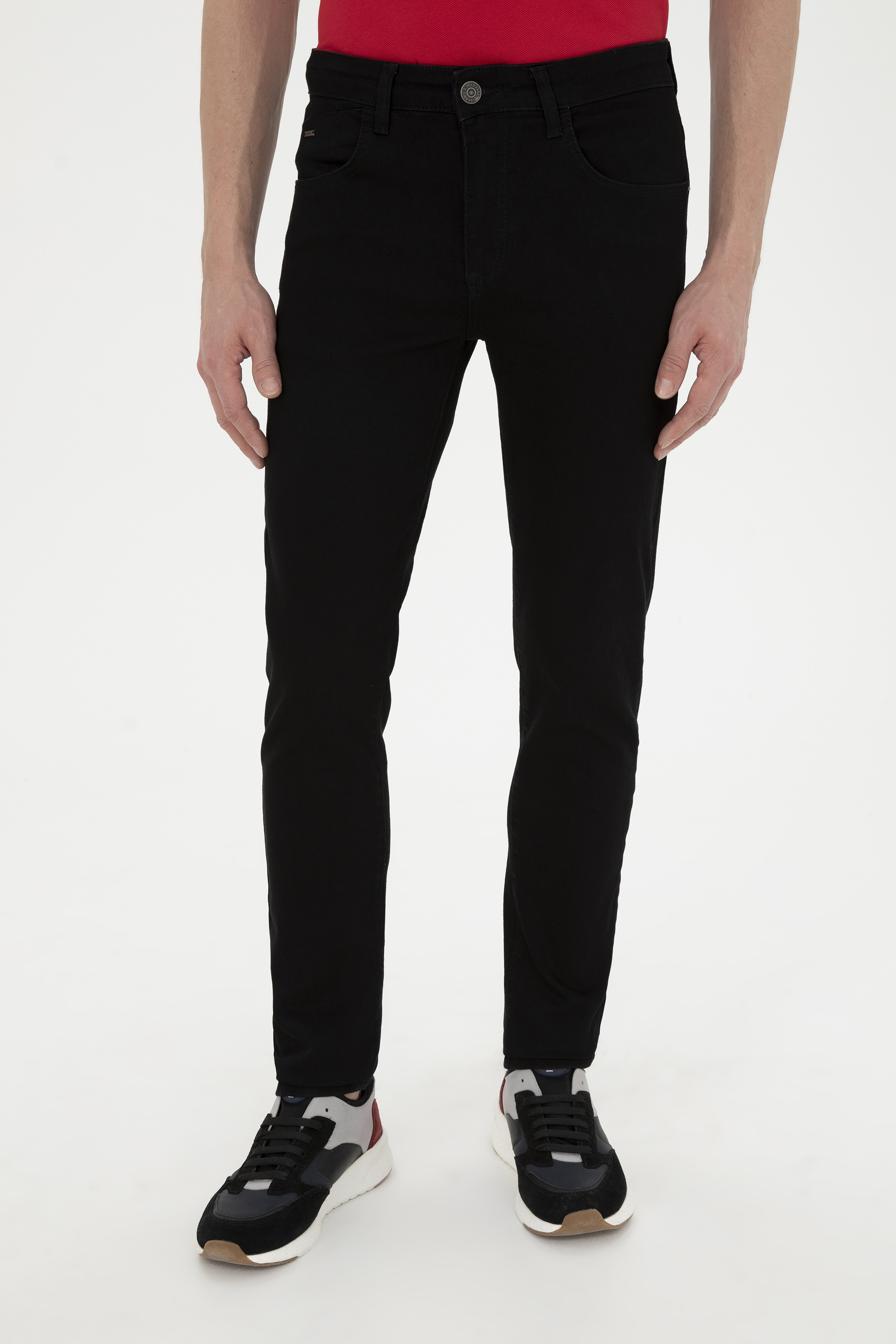 Erkek Siyah Jean Pantolon