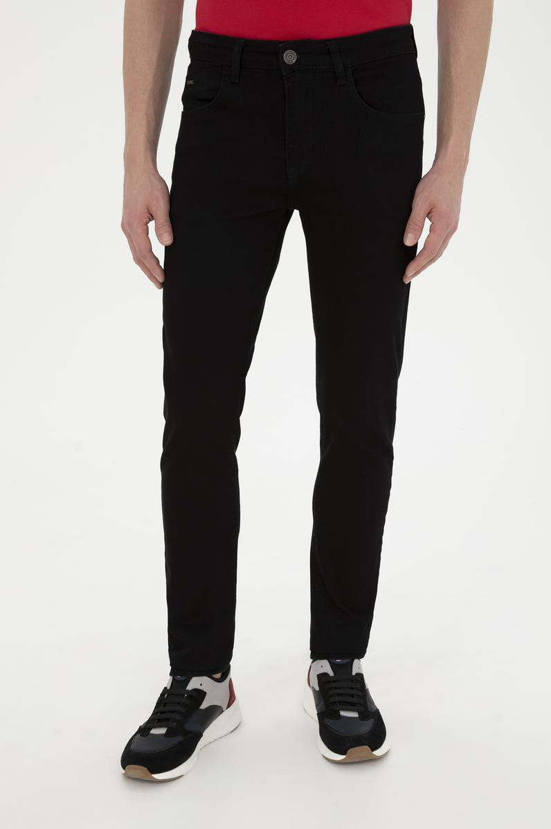 Erkek Siyah Jean Pantolon