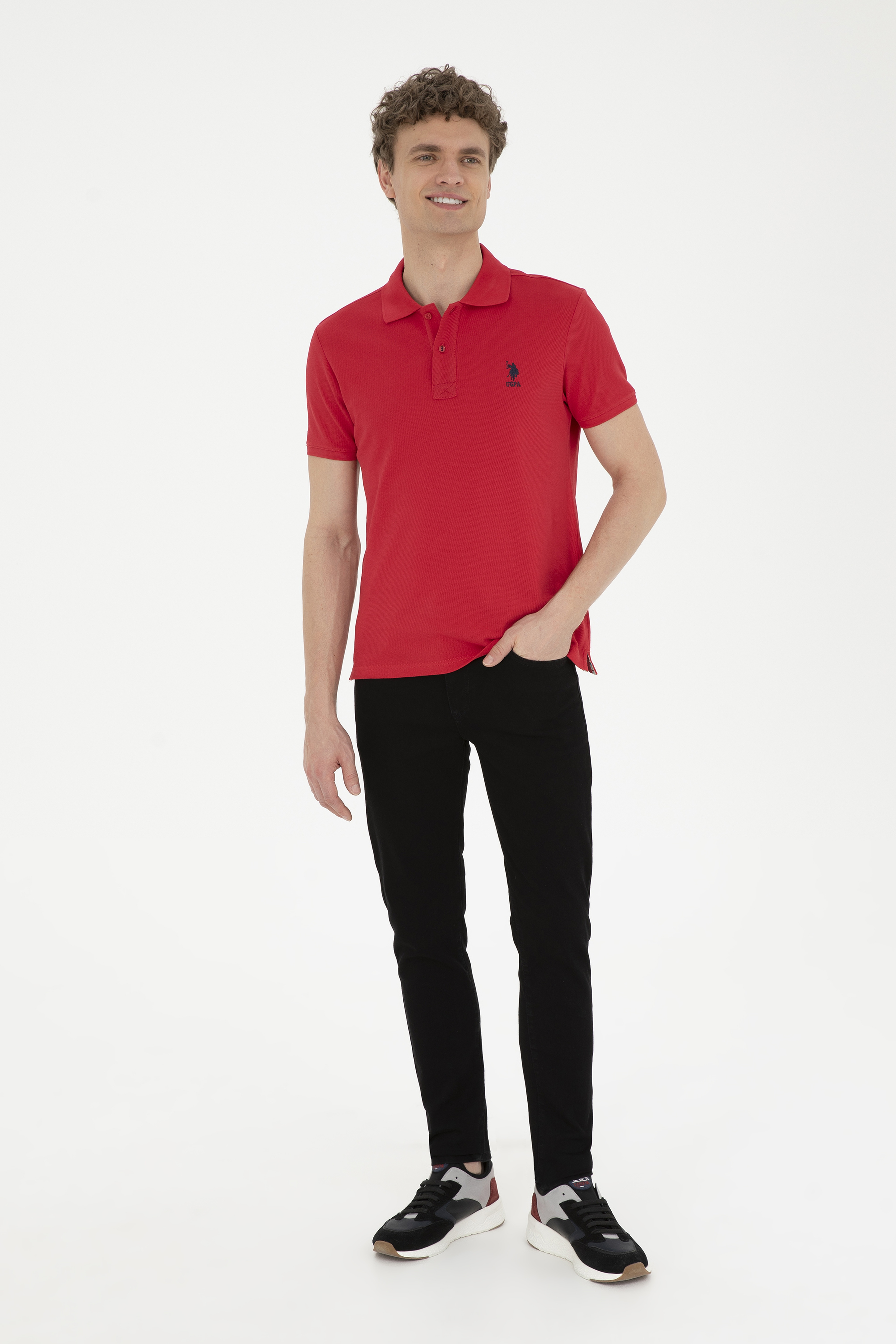 Erkek Siyah Jean Pantolon - Image 1