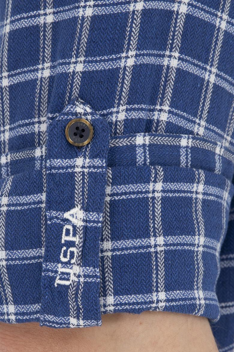 Erkek Kareli Lacivert Gömlek - 50283820024