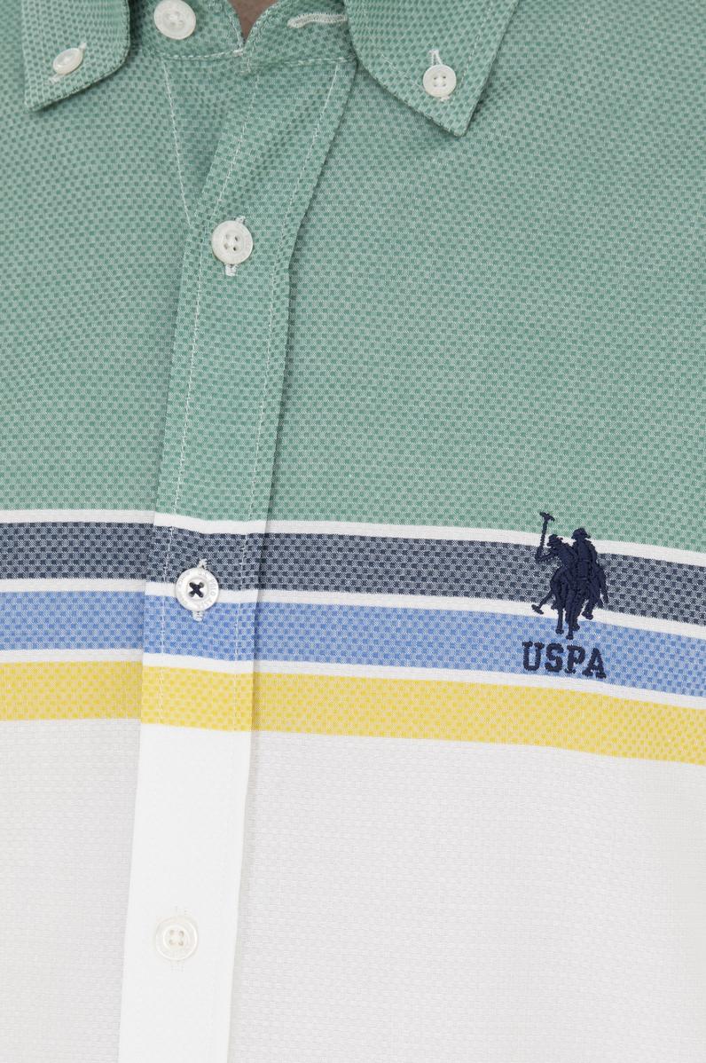 Erkek Yeşil Uzun Kollu Gömlek