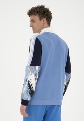 Erkek Koyu Mavi Örme Hırka - 50282482017