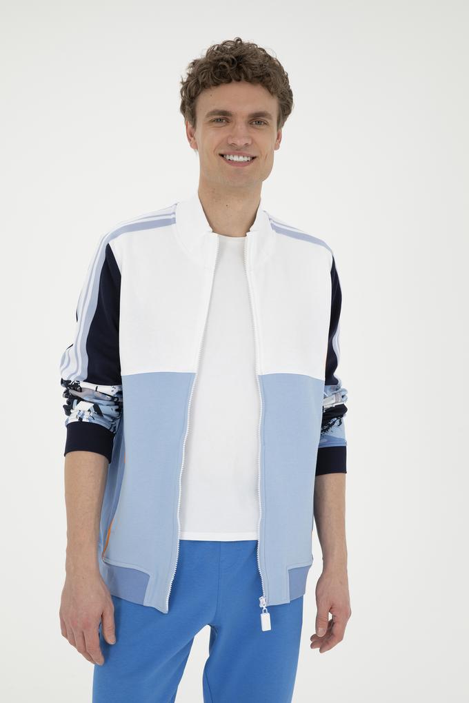 Erkek Koyu Mavi Örme Hırka