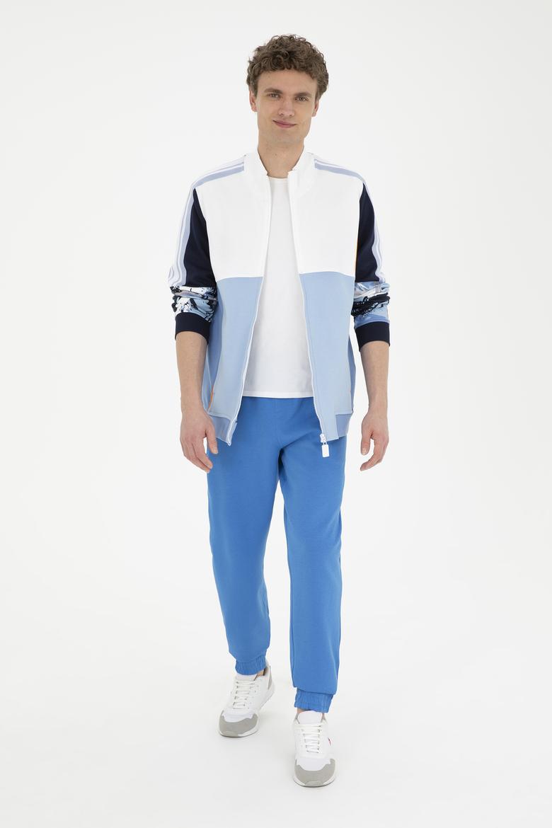 Erkek Koyu Mavi Örme Hırka - 50282482017