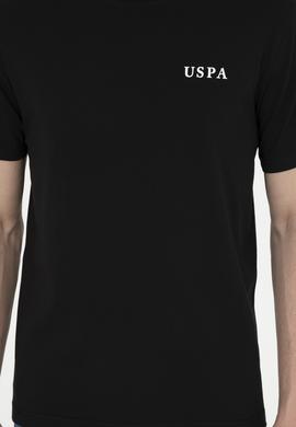 Erkek Regular Fit Bisiklet Yaka Siyah Tişört - 50281077041