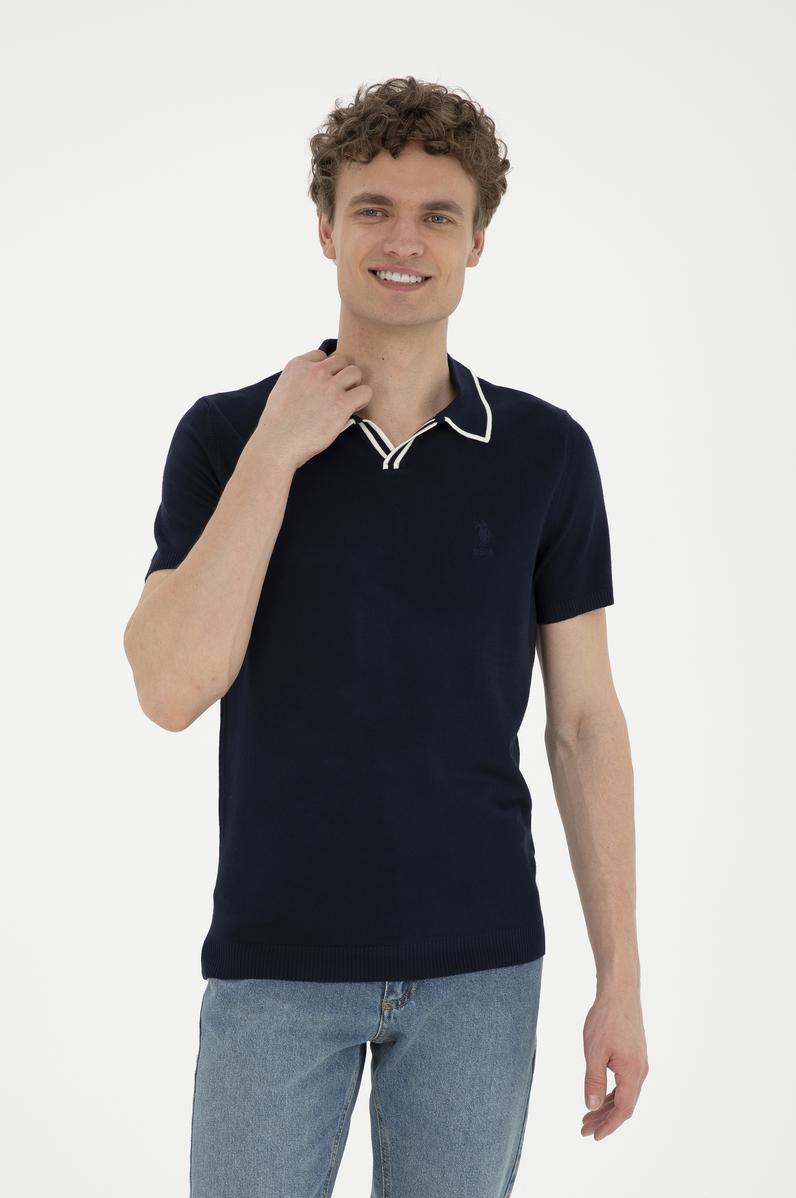 Erkek Lacivert Kazak