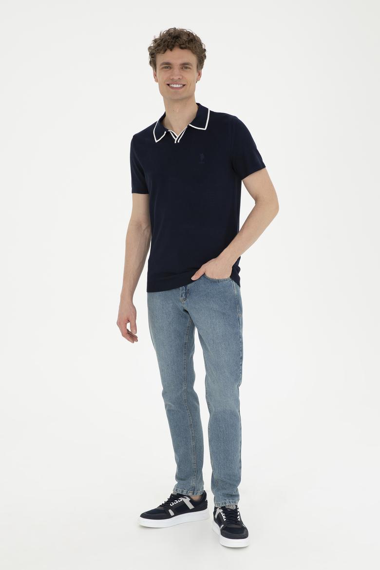 Erkek Lacivert Kazak - 50280424017