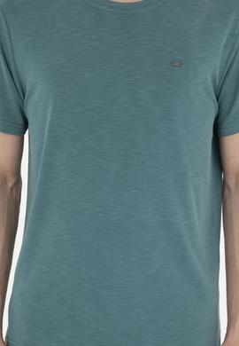 Erkek Koyu Yeşil Basic Tişört - 50285294098