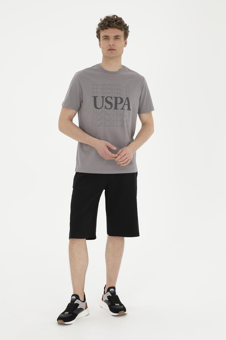 Erkek Siyah Örme Şort - 50282003051