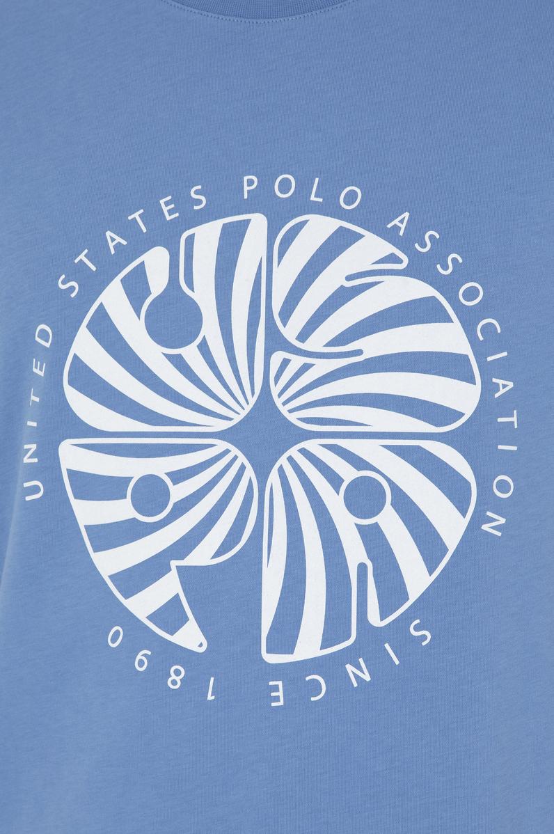 Erkek Regular Fit Bisiklet Yaka Koyu Mavi Tişört