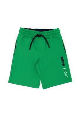 Erkek Çocuk Yeşil Örme Şort - 50282020050