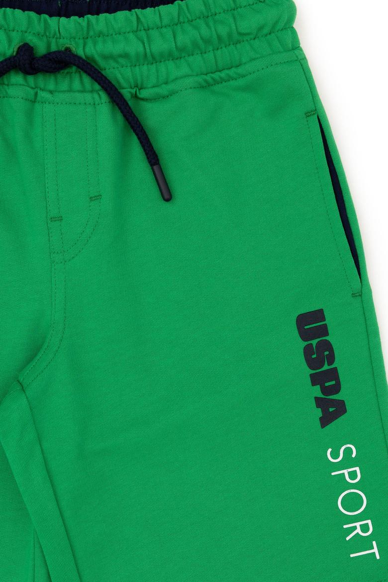 Erkek Çocuk Yeşil Örme Şort - 50282020050