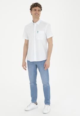 Erkek Mint Kısa Kollu Gömlek - 50282827031