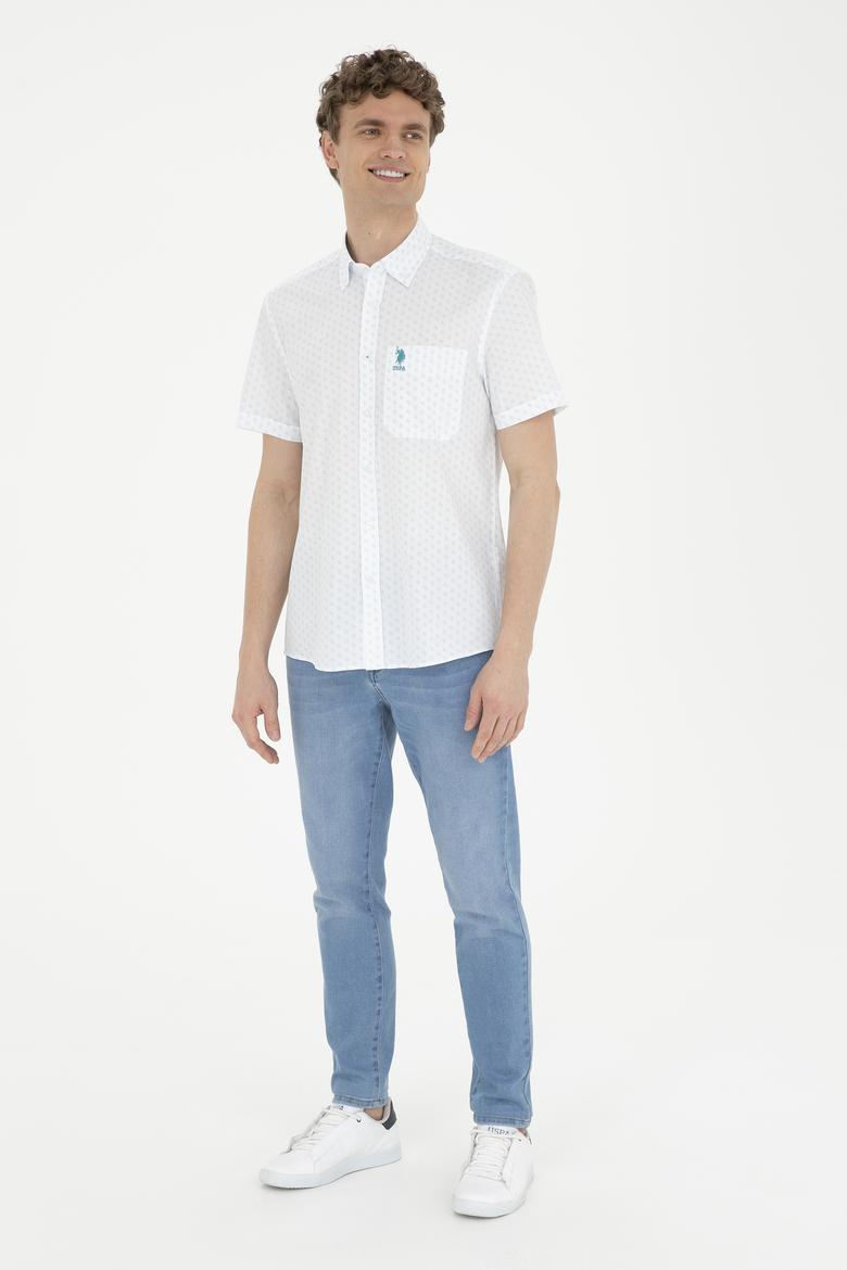 Erkek Mint Kısa Kollu Gömlek - 50282827031