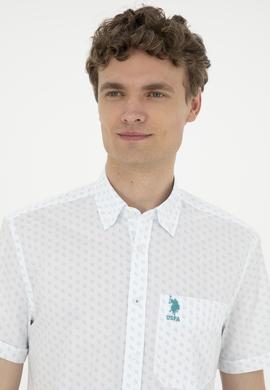 Erkek Mint Kısa Kollu Gömlek - 50282827029