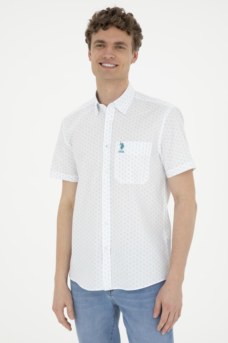 Erkek Mint Kısa Kollu Gömlek - 50282827031