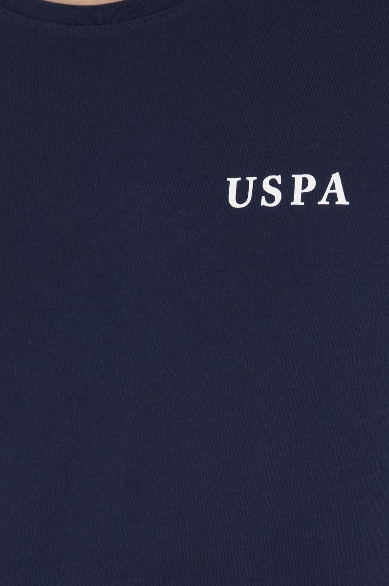 Erkek Regular Fit Bisiklet Yaka Lacivert Tişört