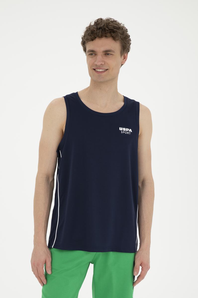 Erkek Regular Fit Bisiklet Yaka Lacivert Tişört