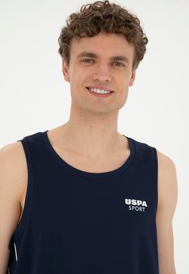 Erkek Regular Fit Bisiklet Yaka Lacivert Tişört - 50282483006