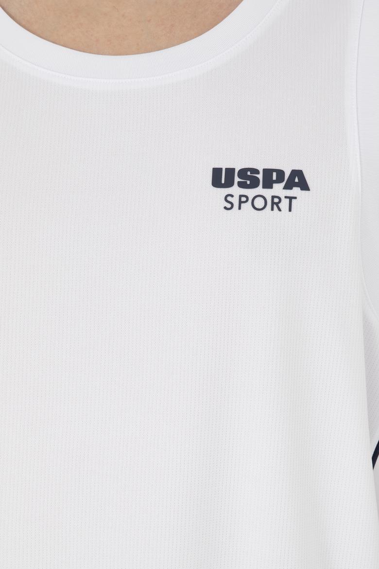 Erkek Regular Fit Bisiklet Yaka Beyaz Tişört - 50282483017