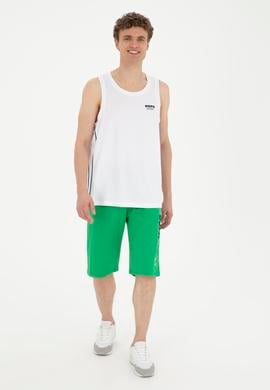 Erkek Regular Fit Bisiklet Yaka Beyaz Tişört - 50282483017