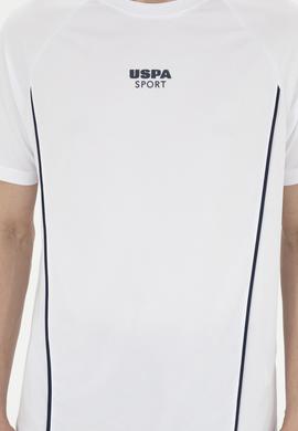 Erkek Regular Fit Bisiklet Yaka Beyaz Tişört - 50282489007