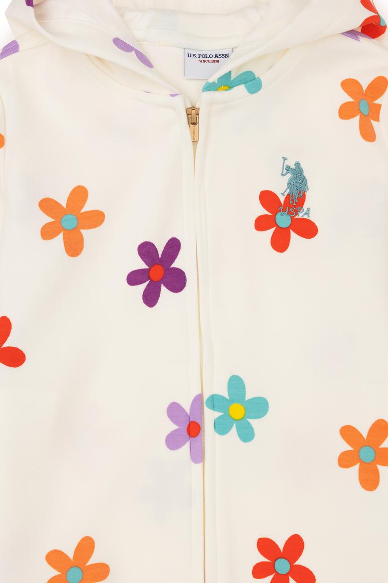 Kız Çocuk Ekru Sweatshirt - 50283248001